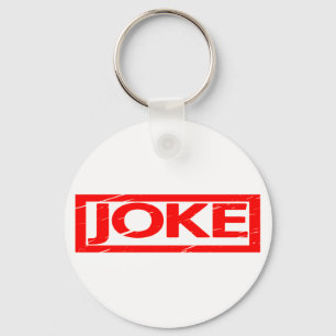Joke Stamp Key Ring