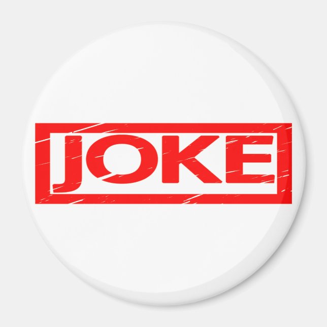 Joke Stamp Magnet (Front)