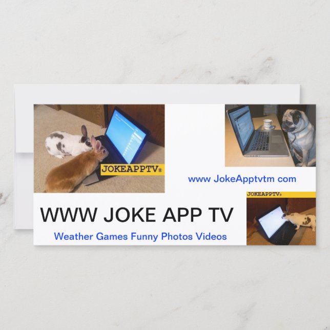 JokeApp Note Card (Front)