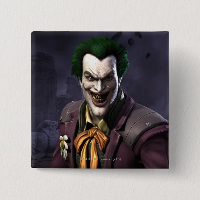 Joker 15 Cm Square Badge (Front)