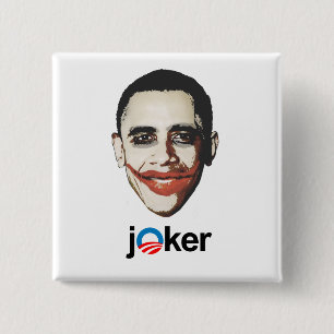 Joker 15 Cm Square Badge