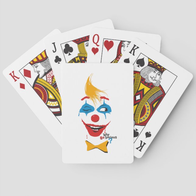 Joker  bicycle playing cards (Back)