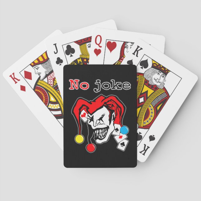 Joker  bicycle playing cards (Back)