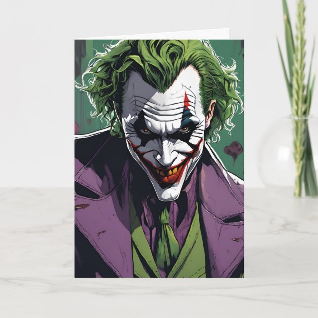 joker birthday card (Front)
