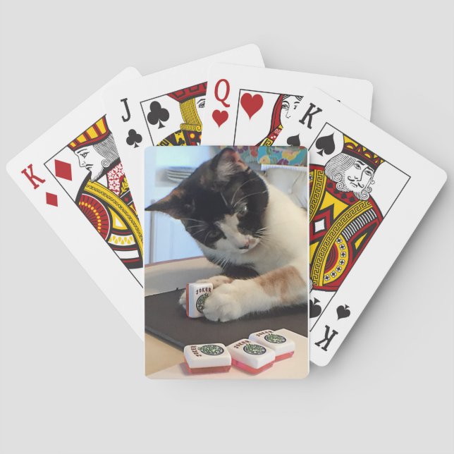 Joker cat playing cards (Back)