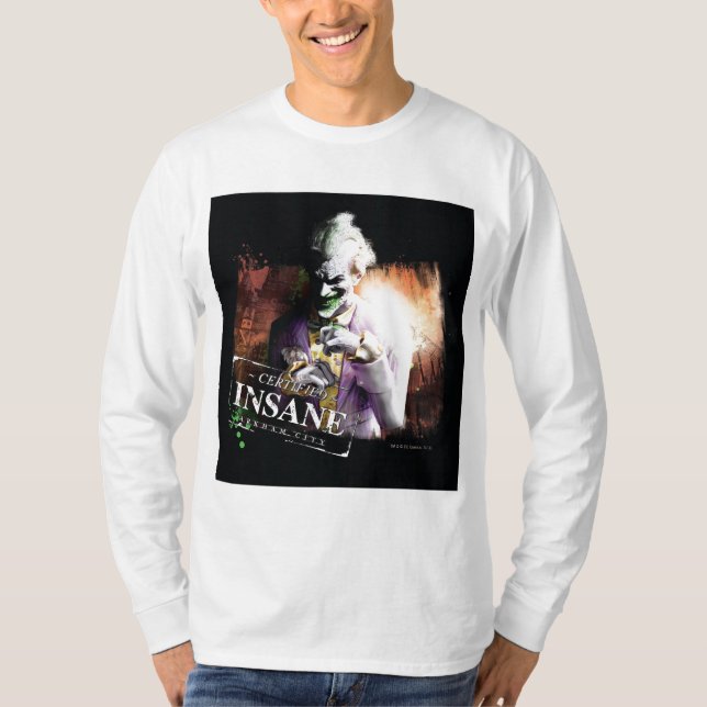 Joker - Certified Insane T-Shirt (Front)