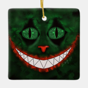 Joker Cheshire Ceramic Ornament