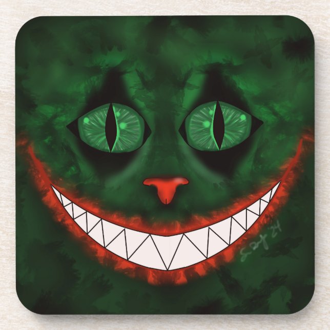 Joker Cheshire Coaster (Front)