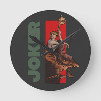 Joker Dc Round Clock