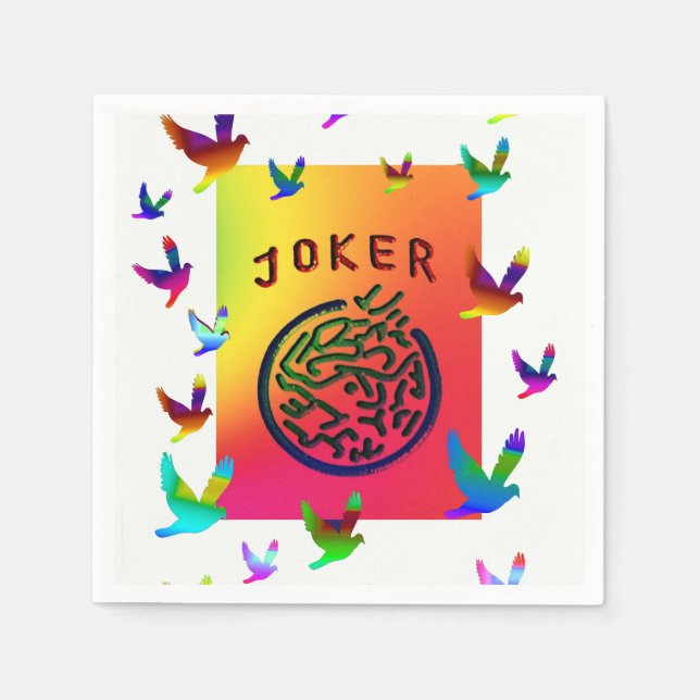 Joker Dreams Napkins (Front)