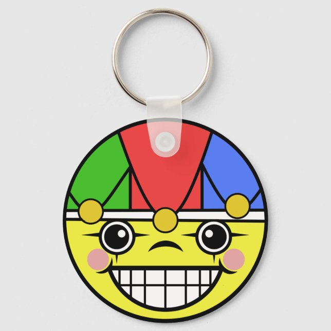 Joker Face Key Ring (Front)