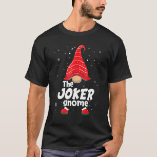 Joker Gnome Matching Family Group Christmas Party  T-Shirt