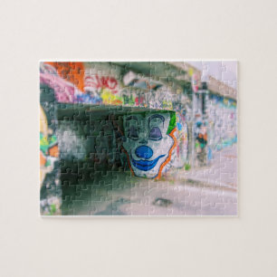Joker Graffiti - Street Art - Milan -8x10 - 110 pc Jigsaw Puzzle