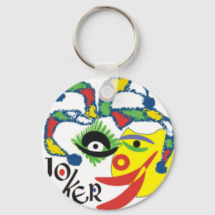 Joker Key Ring