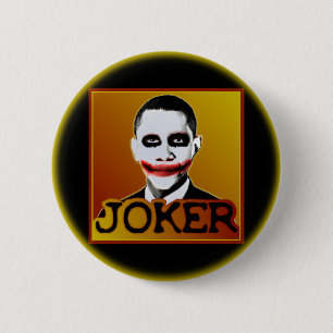 Joker Obama 6 Cm Round Badge