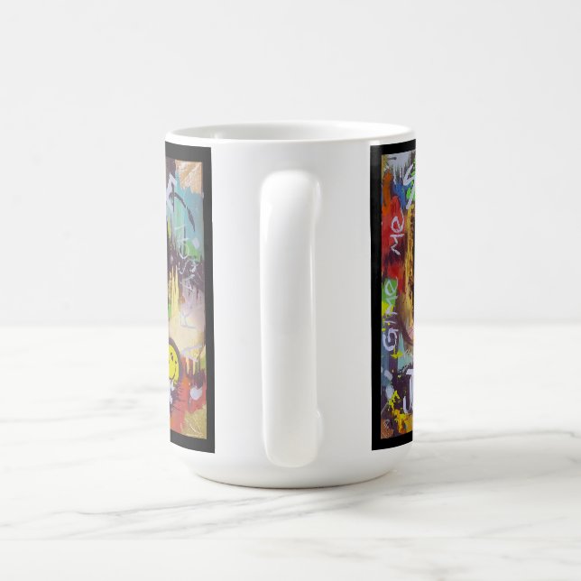 Joker Pop Art Specialty Coffee Mug (Handle)