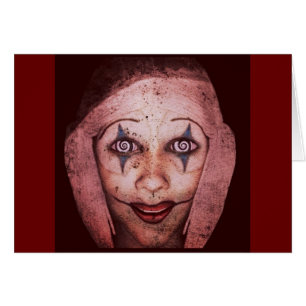 Joker Raggedy-Ann Clown With Swirly Eyes