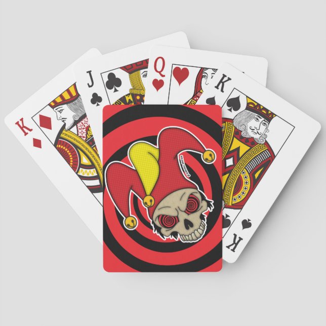 Joker Screwball Graphics Playing Cards (Back)