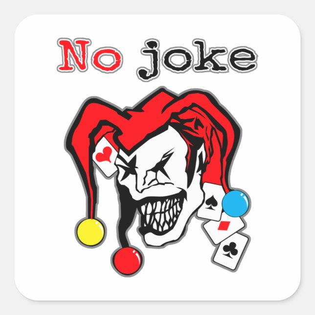 joker sticker design (Front)