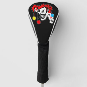 joker sticker design golf head cover_funny cover