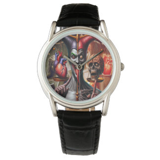 Joker Theme Clock - Sleek Watch