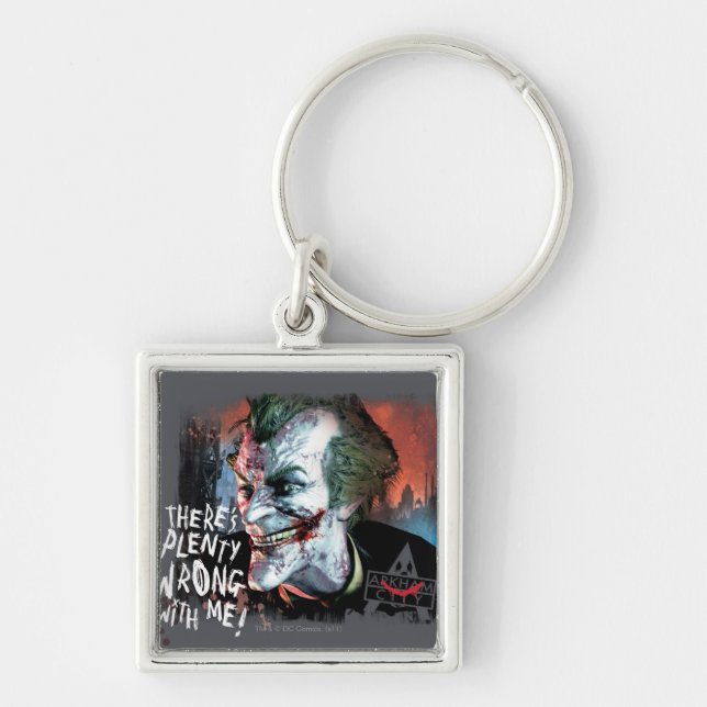 Joker - There's Plenty Wrong With Me! Key Ring (Front)