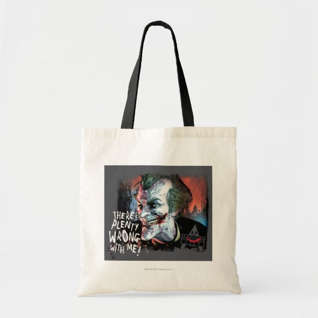 Joker - There's Plenty Wrong With Me! Tote Bag (Front)