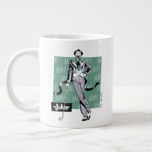 Joker With Golf Club Large Coffee Mug