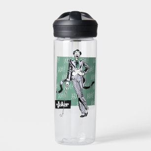 Joker With Golf Club Water Bottle