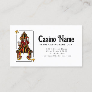 Jokers Wild Casino Business Card