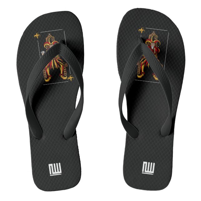 Jokers Wild Flip Flops (Footbed)
