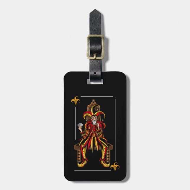 Jokers Wild Luggage Tag (Front Vertical)