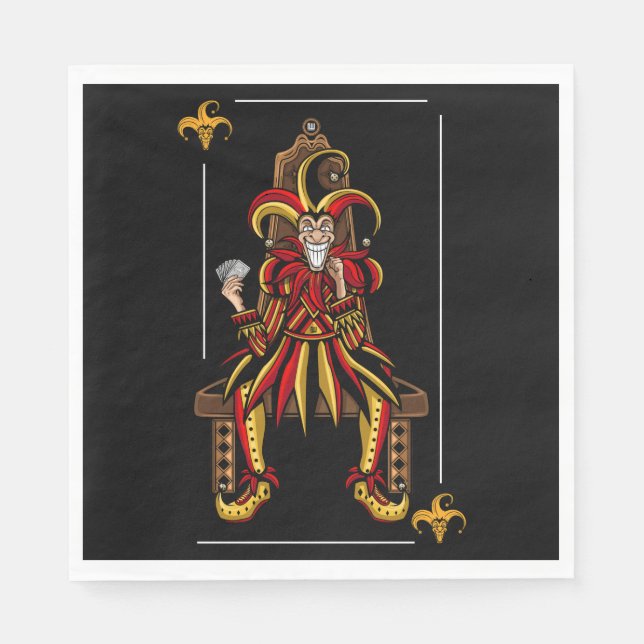 Jokers Wild Napkin (Front)