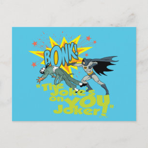 Joke's On You Postcard