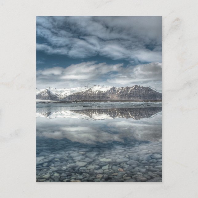 Jokulsarlon glacial lagoon, Iceland Postcard (Front)