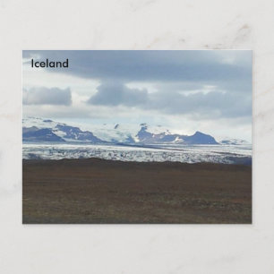 Jökulsárlón glacial lagoon, South East Iceland Postcard