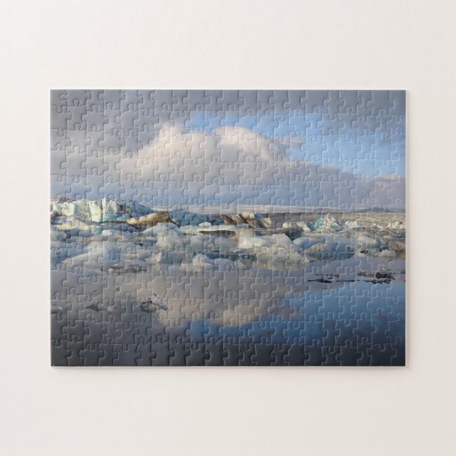 Jokulsarlon glacier lake in Iceland puzzle (Horizontal)