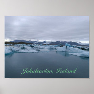 Jokulsarlon, Iceland - Glacier Lagoon poster