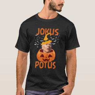 Jokus Potus Biden Funny Halloween Costume Menwomen T-Shirt