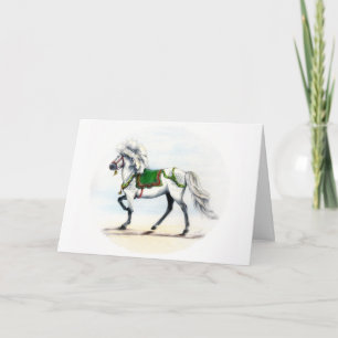 Jol  Icelandic Horse Holiday Card