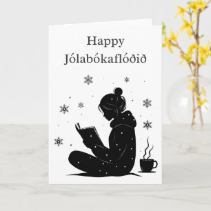 Jólabókaflóð – Icelandic Book Flood, Custom Gift Card