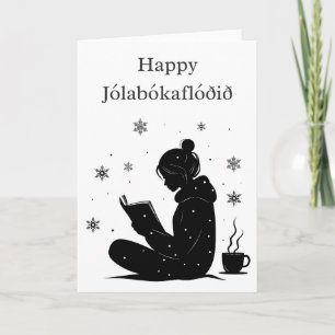 Jólabókaflóð – Icelandic Book Flood, Custom Gift Card