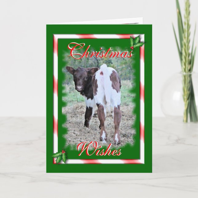 JoleeChristmas-customise Holiday Card (Front)