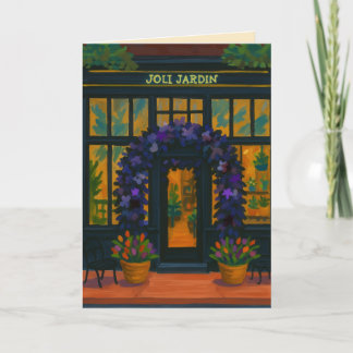 Joli Jardin Card