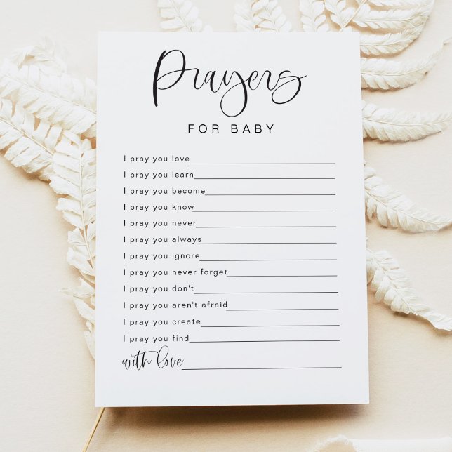 JOLIE Minimal Prayers for Baby Advice Card Game (Creator Uploaded)