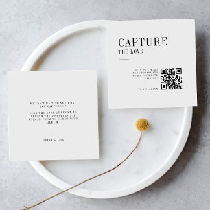 JOLIE Modern Share the Love QR Code Table Cards