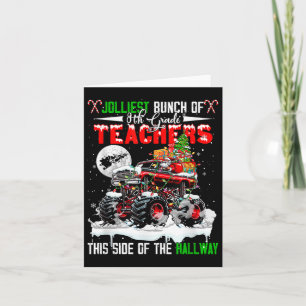 Jolliest Bunch 8th Grade Teachers Hallway Monster Card