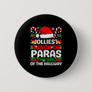 Jolliest Bunch Of Paras This Side Of The Hallway C 6 Cm Round Badge