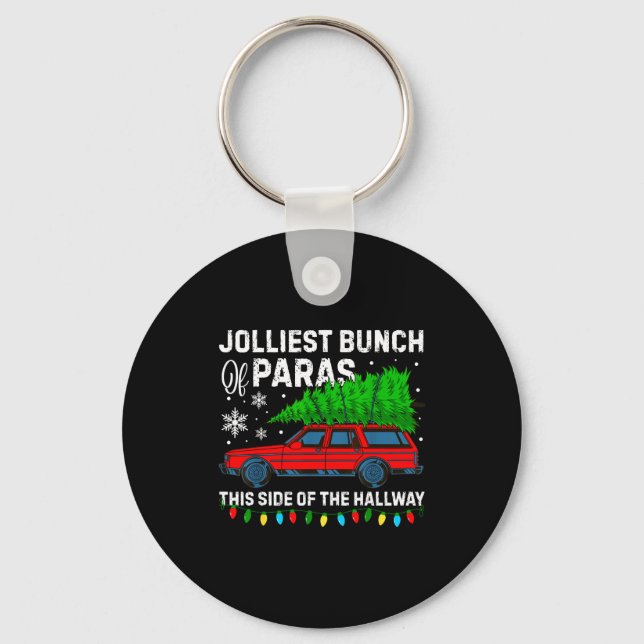 Jolliest Bunch Of Paras This Side Of The Hallway C Key Ring (Front)