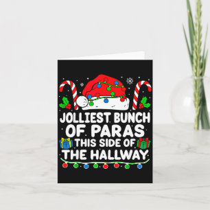 Jolliest Bunch Of Paras This Side Of The Hallway X Card